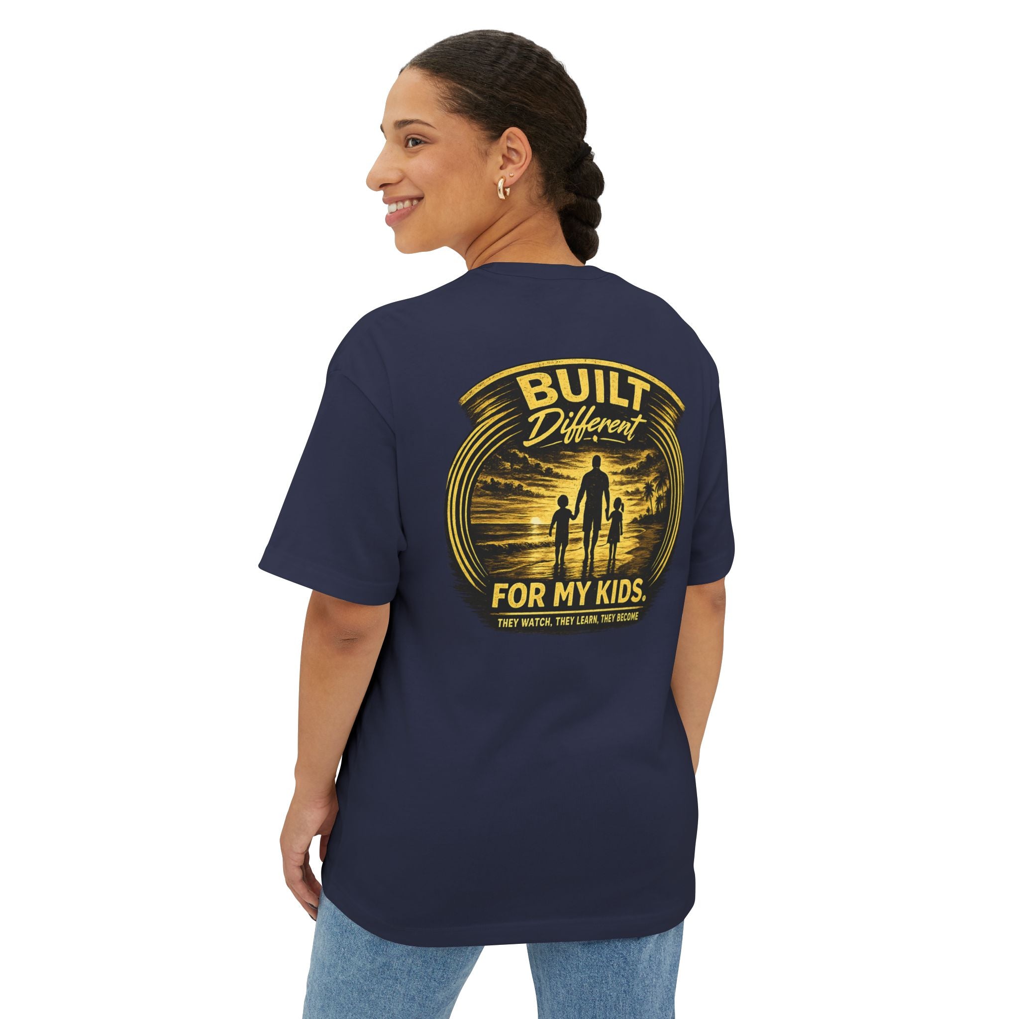 "Built Different For My Kids" Tee