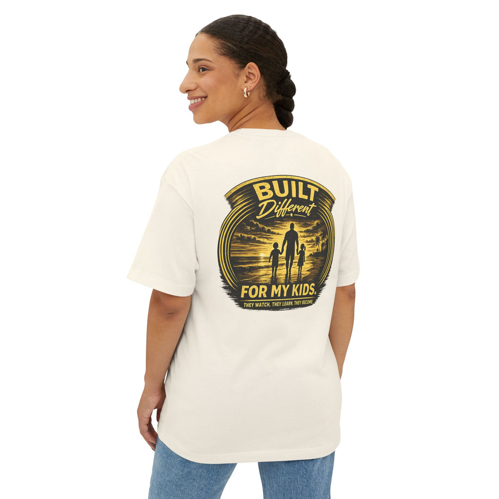 "Built Different For My Kids" Tee