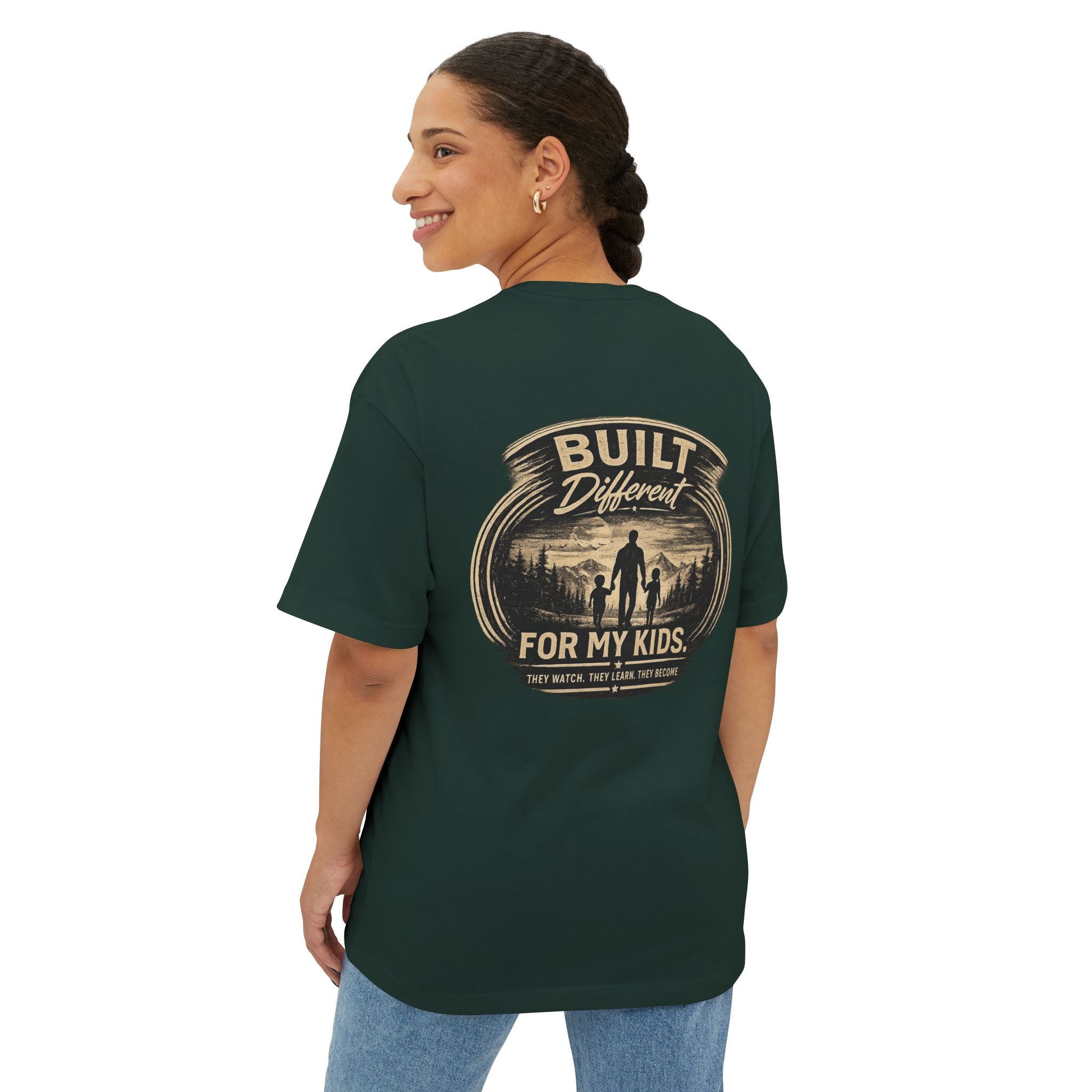 “Built Different For My Kids” Tee