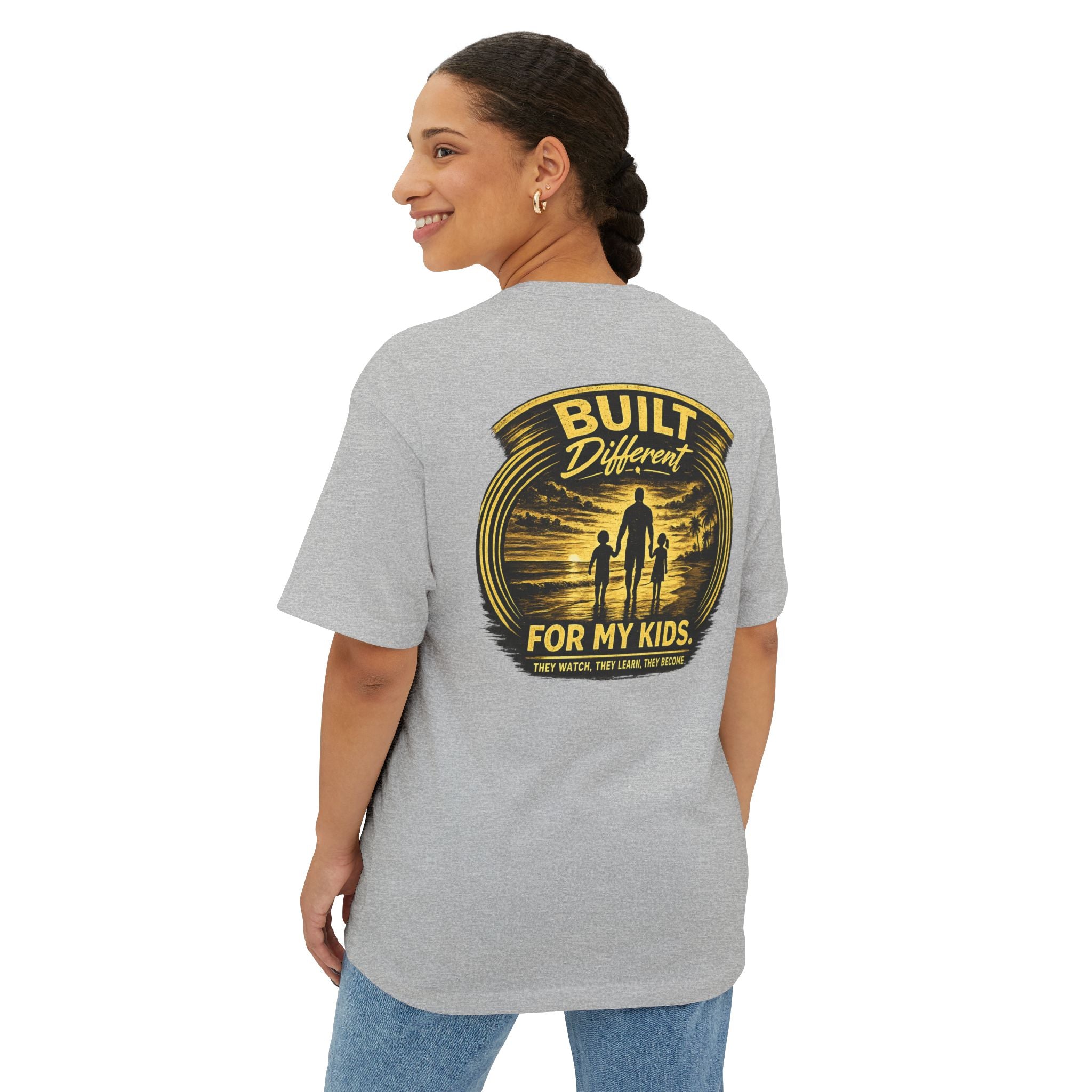 "Built Different For My Kids" Tee