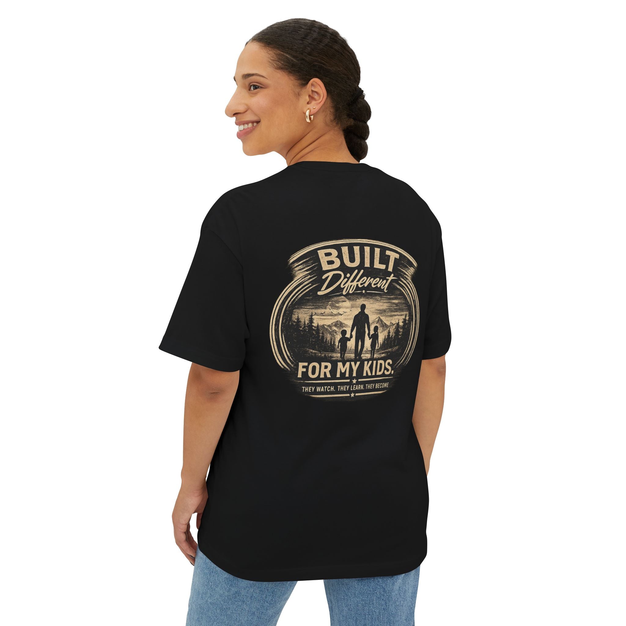 “Built Different For My Kids” Tee