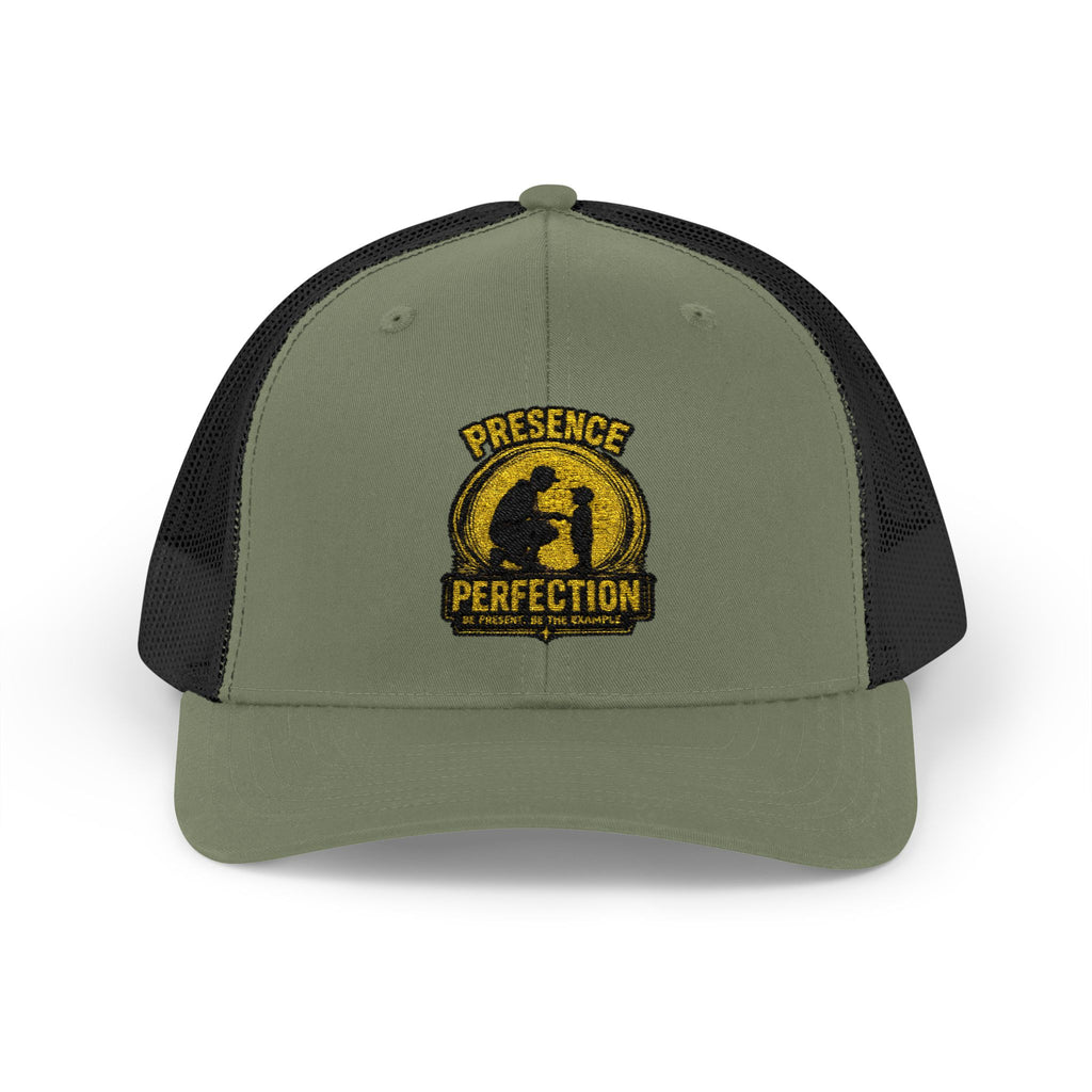 Presence Over Perfection Trucker Hat